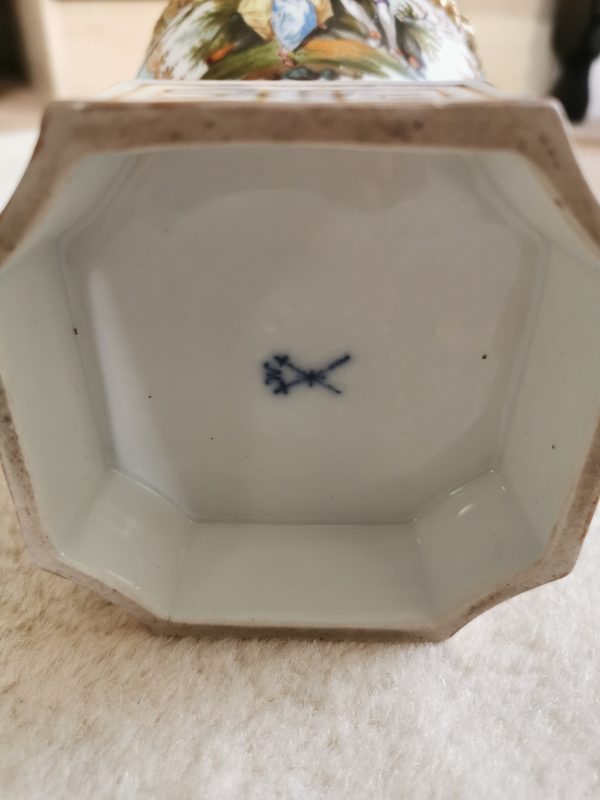 Rare Meyer & Sohn Porcelain Urn/Vase