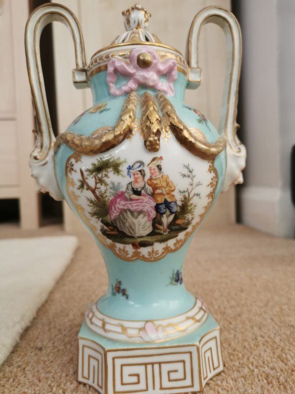 Rare Meyer & Sohn Porcelain Urn/Vase