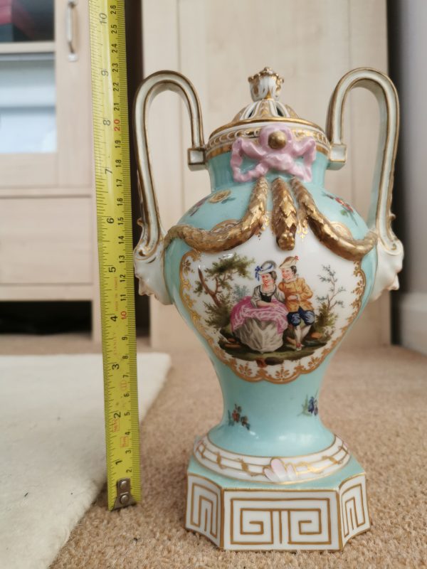 Rare Meyer & Sohn Porcelain Urn/Vase