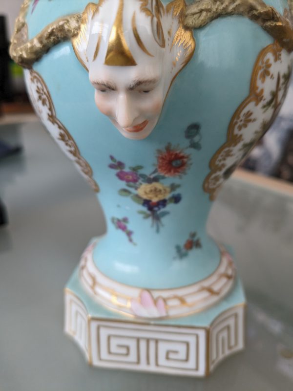 Rare Meyer & Sohn Porcelain Urn/Vase