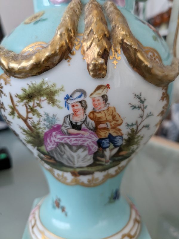 Rare Meyer & Sohn Porcelain Urn/Vase