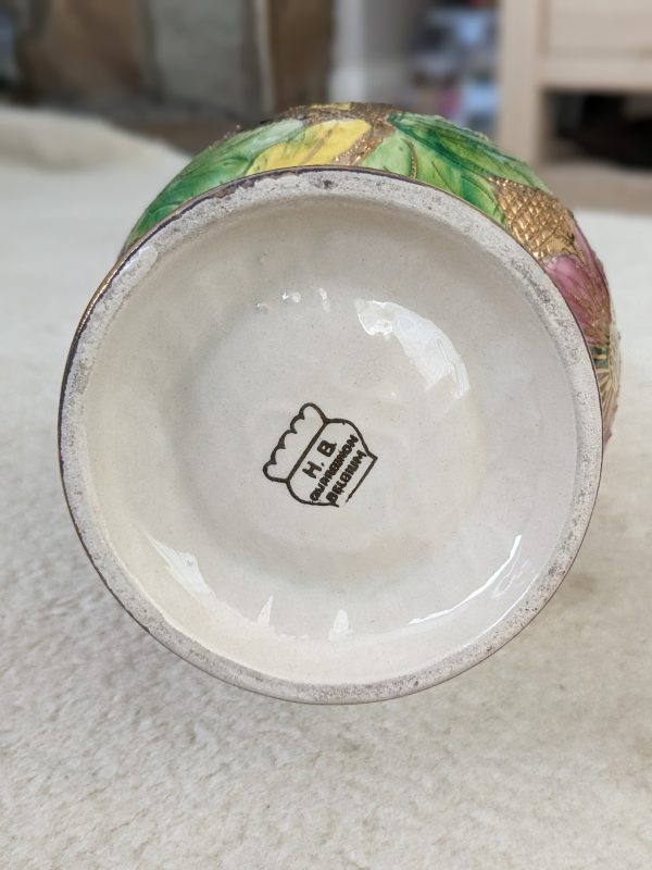 Hubert Bequet Quaregnon Vase/Pitcher