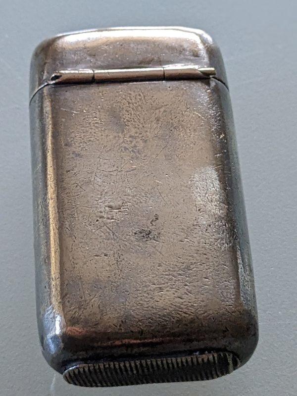 Russian Brass & Enamel Matchbox