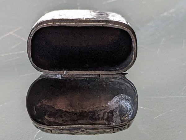 Russian Brass & Enamel Matchbox