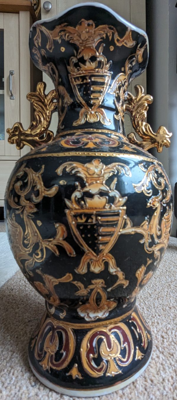 Vintage Inticately Designed Chinese Vase