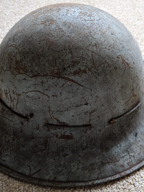 Genuine WW2 Zuckerman Helmet 1941