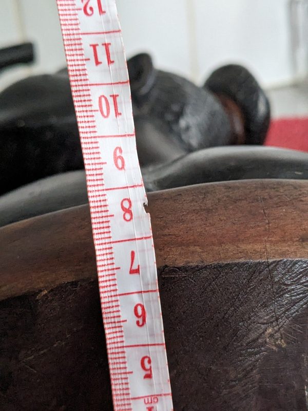 Wooden Statue Of an African Woman's Face