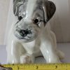 Rare USSR Konakovo ZIK Puppy Figurine Vintage Russian Porcelain Dog Figurine