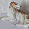 LOMONOSOV porcelain Borzoi