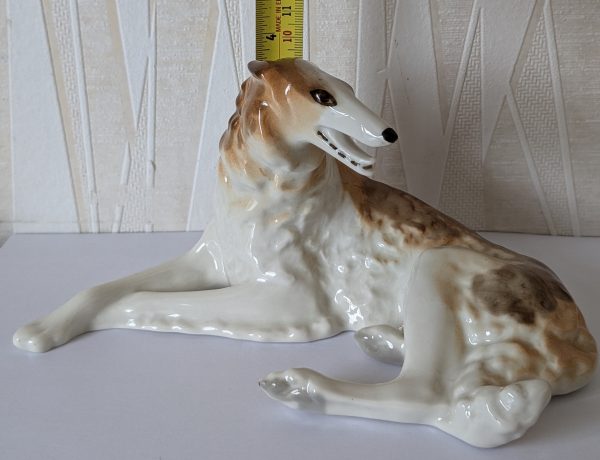 LOMONOSOV porcelain Borzoi