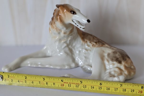 LOMONOSOV porcelain Borzoi