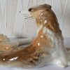 LOMONOSOV porcelain Borzoi