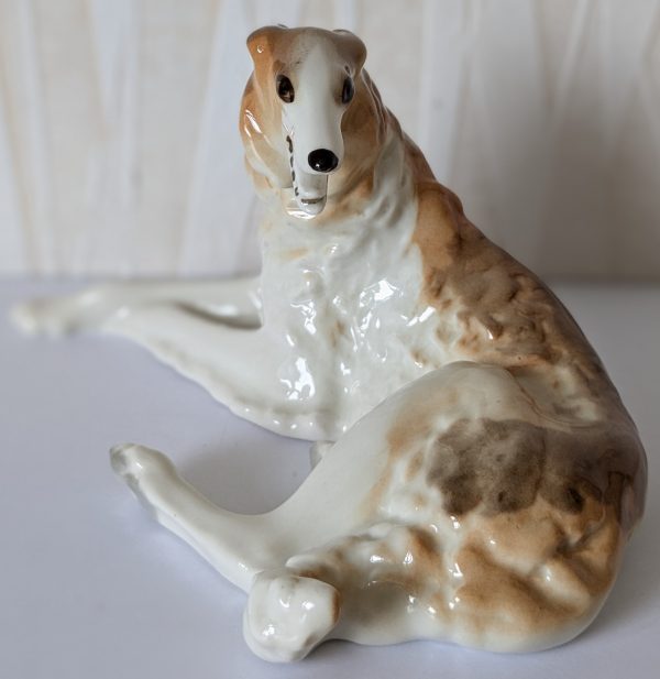 LOMONOSOV porcelain Borzoi