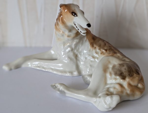 LOMONOSOV porcelain Borzoi