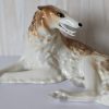 LOMONOSOV porcelain Borzoi