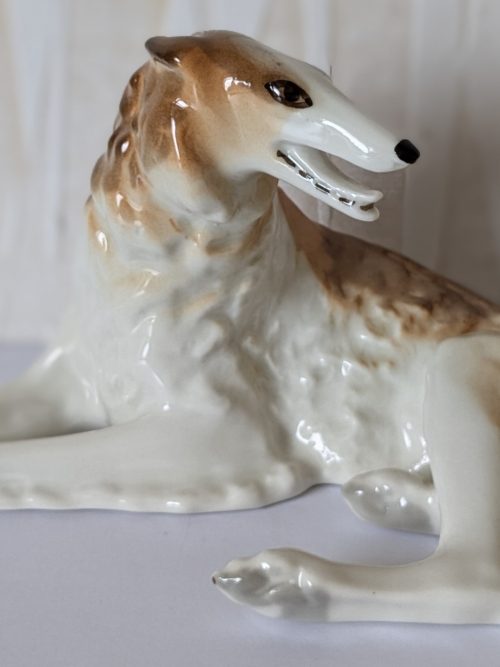 LOMONOSOV porcelain Borzoi