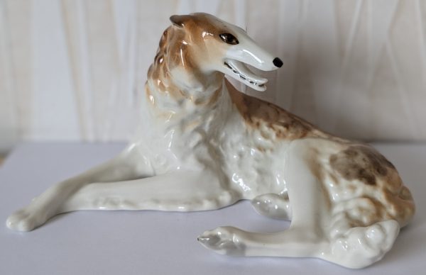 LOMONOSOV porcelain Borzoi