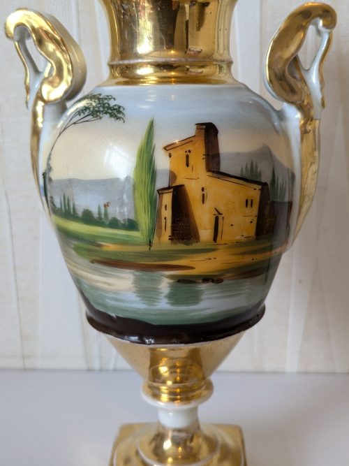 Jar Porcelain Empire First Half 'Nineteenth Century France