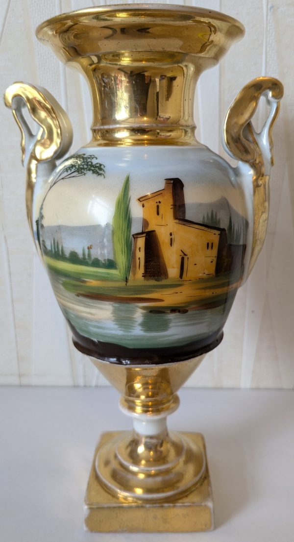 Jar Porcelain Empire First Half 'Nineteenth Century France