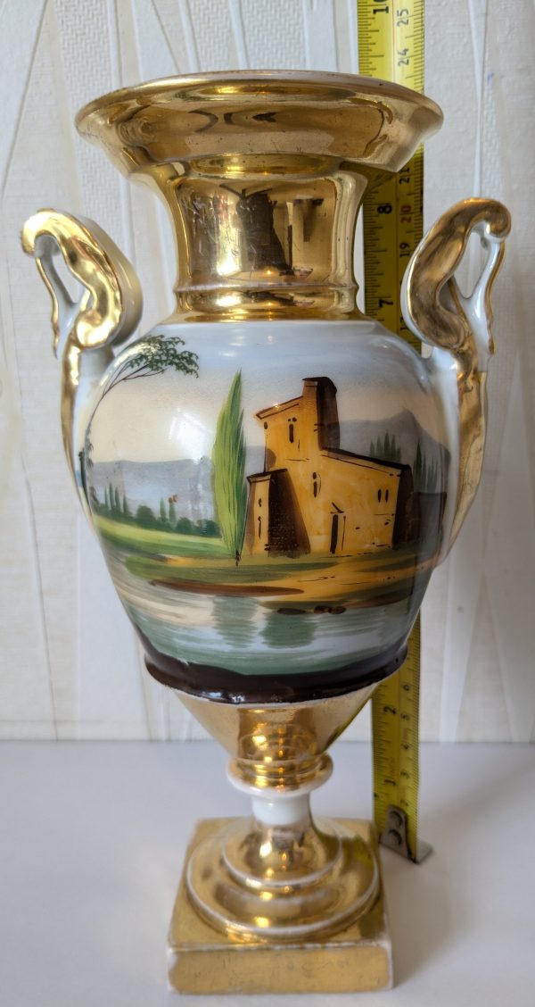 Jar Porcelain Empire First Half 'Nineteenth Century France