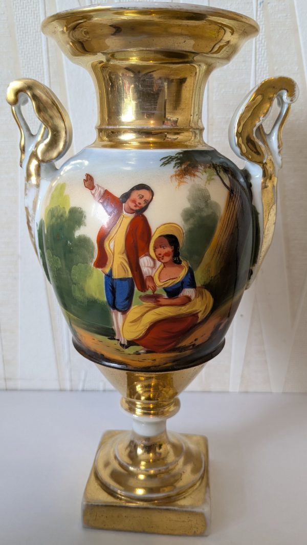 Jar Porcelain Empire First Half 'Nineteenth Century France