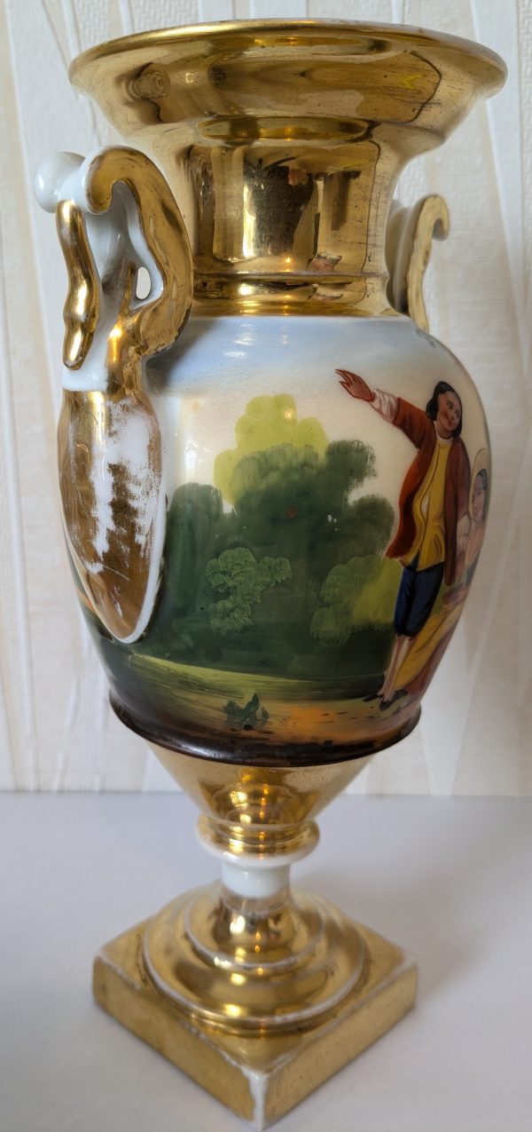 Jar Porcelain Empire First Half 'Nineteenth Century France