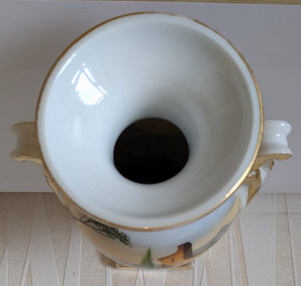 Jar Porcelain Empire First Half 'Nineteenth Century France