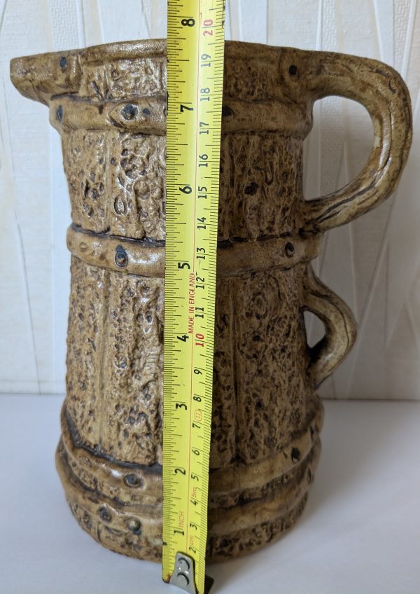 Vintage Stoneware Large Jug (Hillstonia) By Moira Pottery
