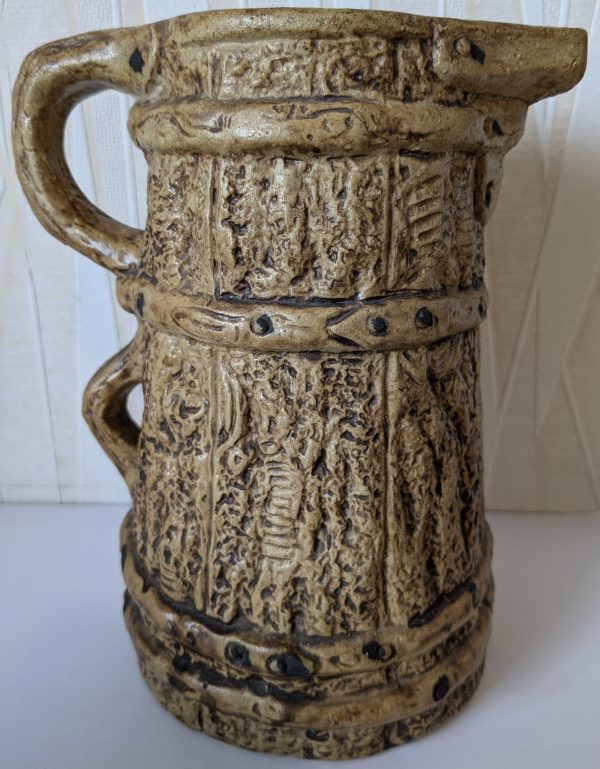 Vintage Stoneware Large Jug (Hillstonia) By Moira Pottery