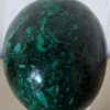 Malachite Egg Ornament
