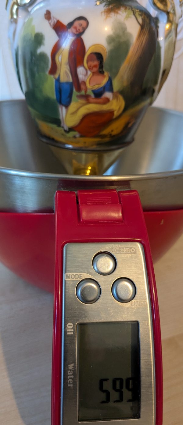 Jar Porcelain Empire First Half 'Nineteenth Century France