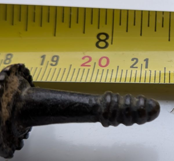 Vintage Brass Kajalapatni (Kajal Container) 19th Century