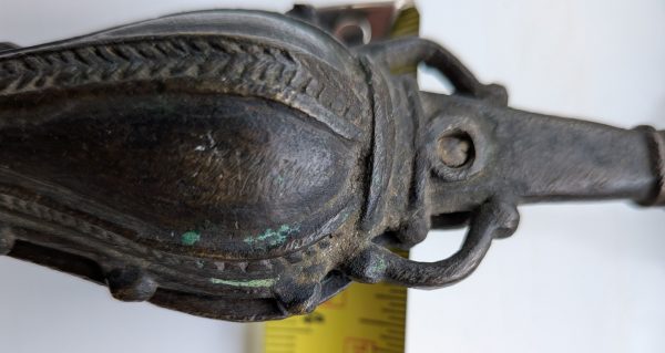 Vintage Brass Kajalapatni (Kajal Container) 19th Century