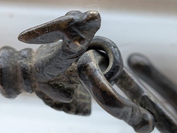 Vintage Brass Kajalapatni (Kajal Container) 19th Century