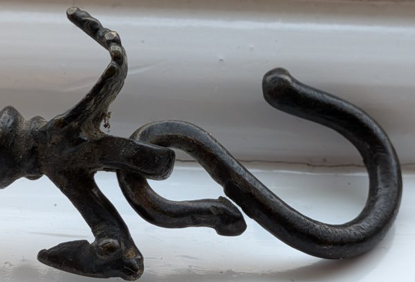 Vintage Brass Kajalapatni (Kajal Container) 19th Century